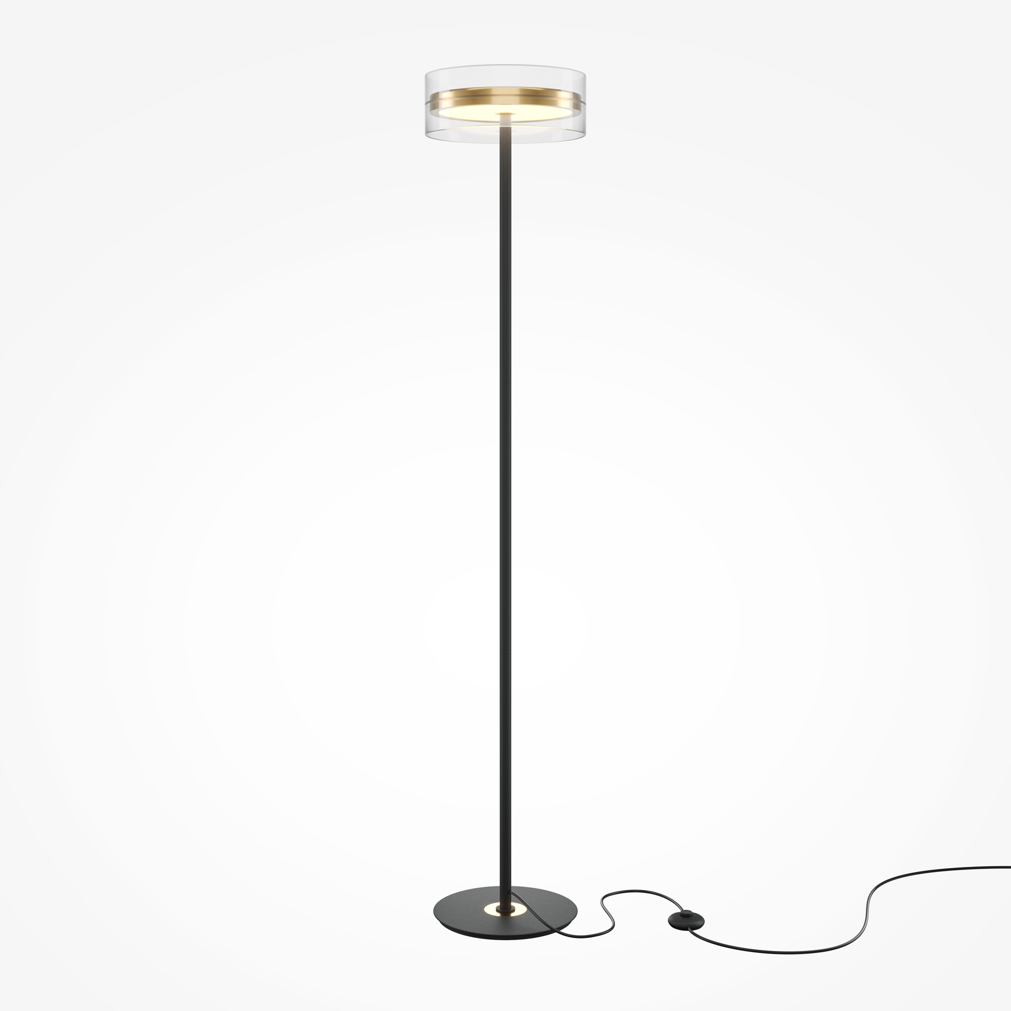 Картинка Напольный светильник (торшер) Maytoni MOD348FL-L24BBS3K