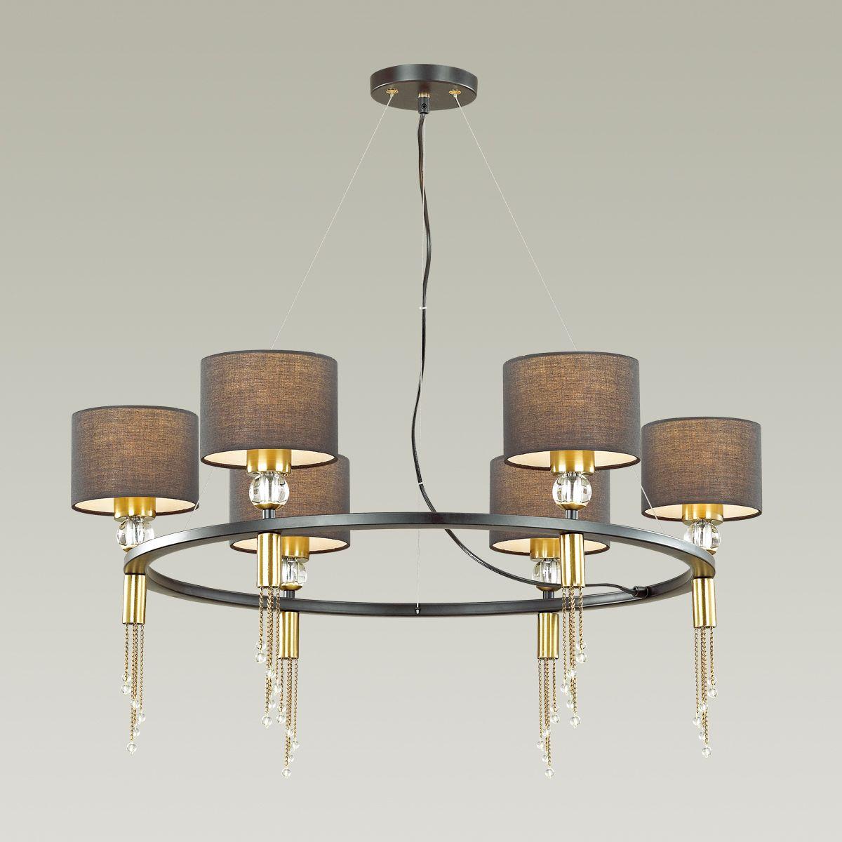 Дополнительная картинка Подвесная люстра Lumion Neoclassi Santiago 4516/6