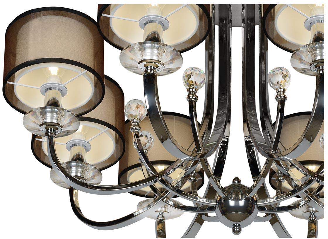 Дополнительная картинка Потолочная люстра iLamp America 88049/8 CR