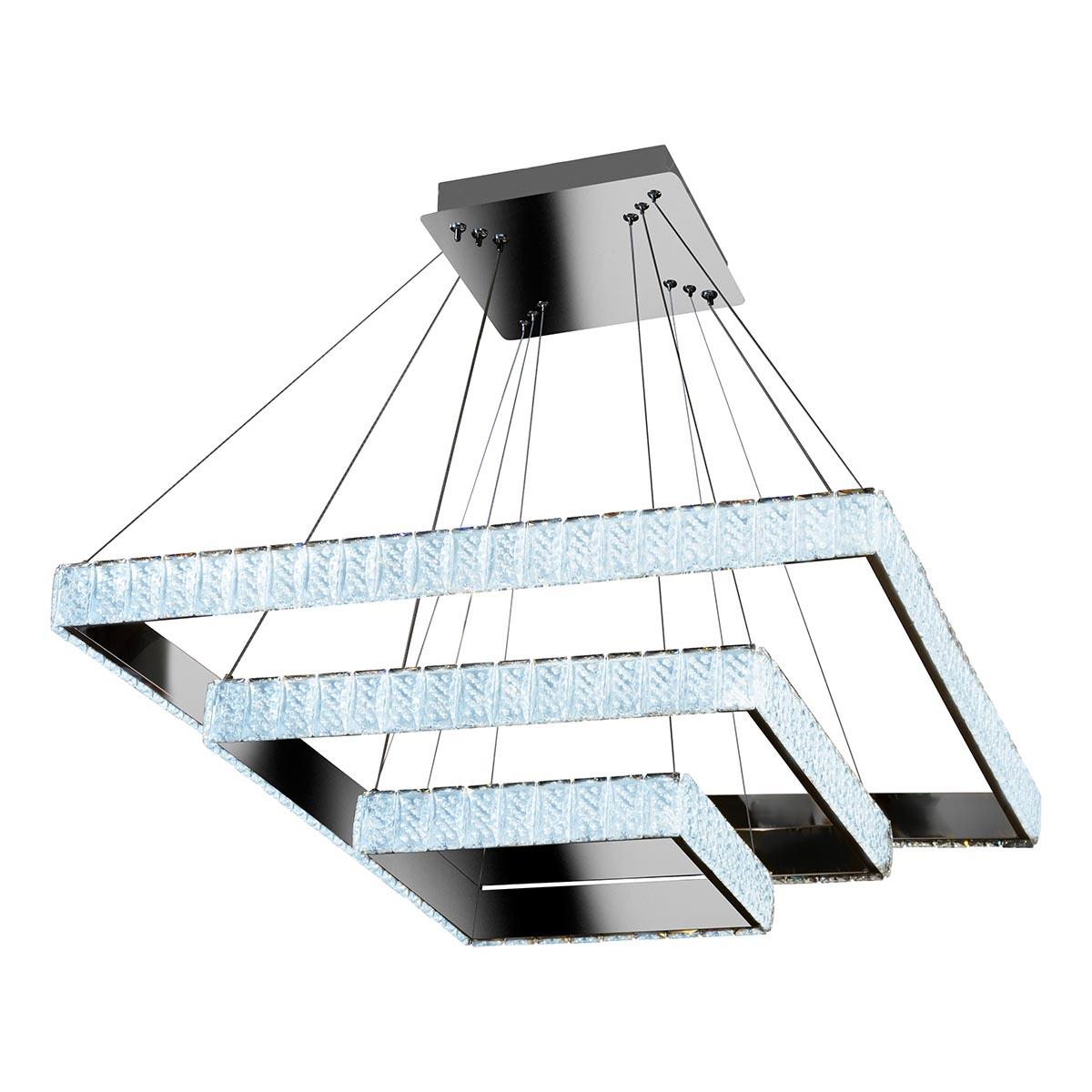 Подвесной светодиодный светильник iLedex Crystal ice MD7212-105B CR — фото 2