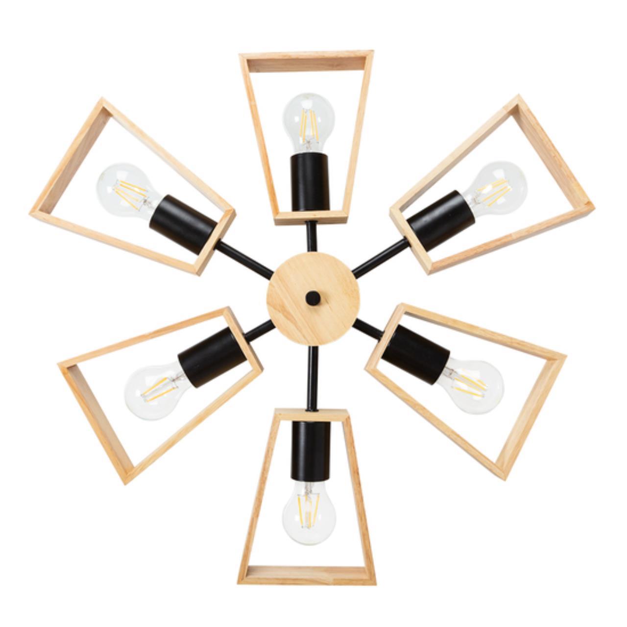 Картинка Потолочный светильник Arte Lamp Brussels A8030PL-6BK