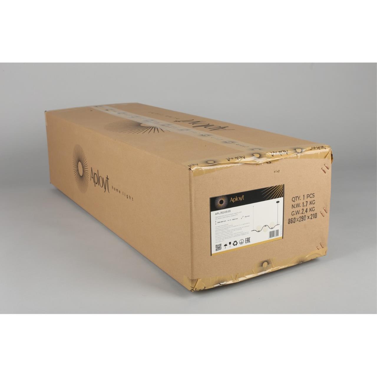 Картинка APL.312.03.03 Люстра подвесная Aployt Jagna