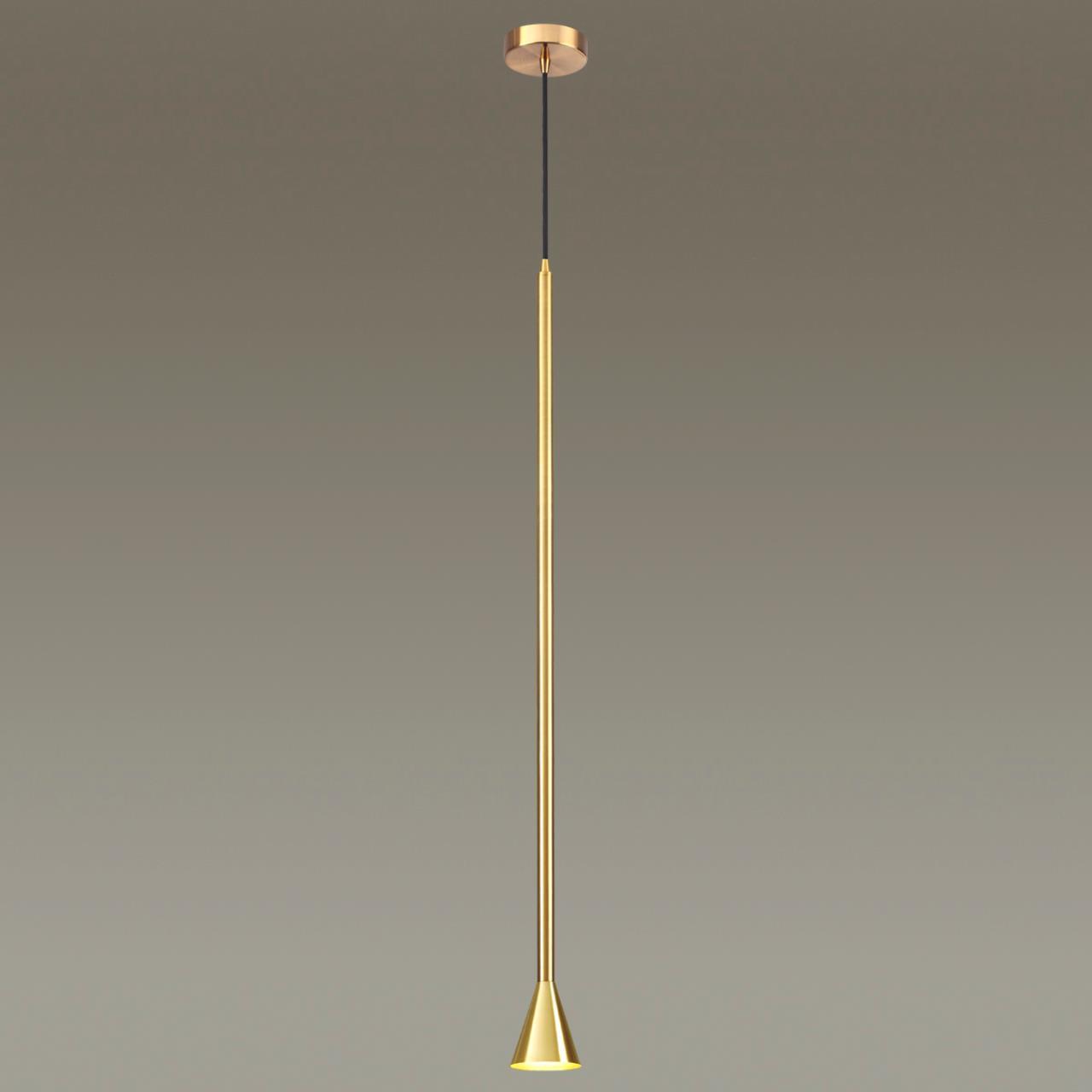 Дополнительная картинка Подвесной светильник Odeon Light Hightech Pipa 3884/1G