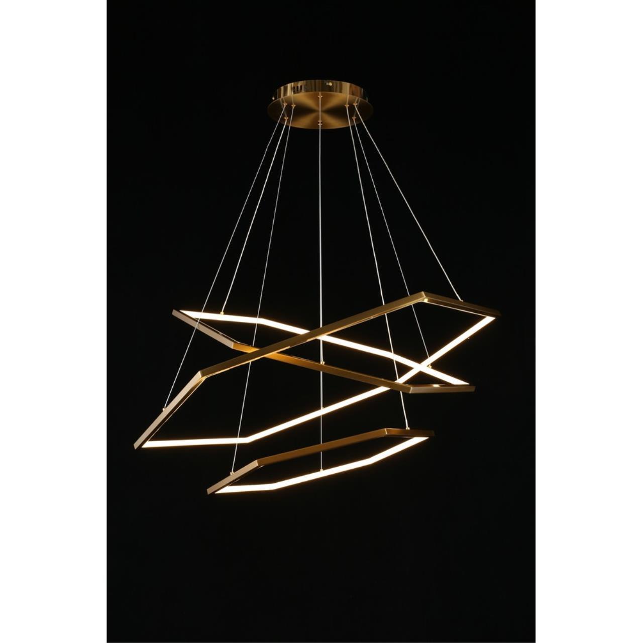 Картинка Подвесная светодиодная люстра Aployt Polunia APL.021.03.136