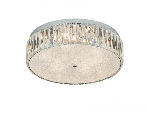 Потолочные NEWPORT 8240 8246/PL chrome , Потолочный светильник, Chrome Clear glass D42,5*H12,5 cm E14 LED 6*9W, доставка по Казахстану 