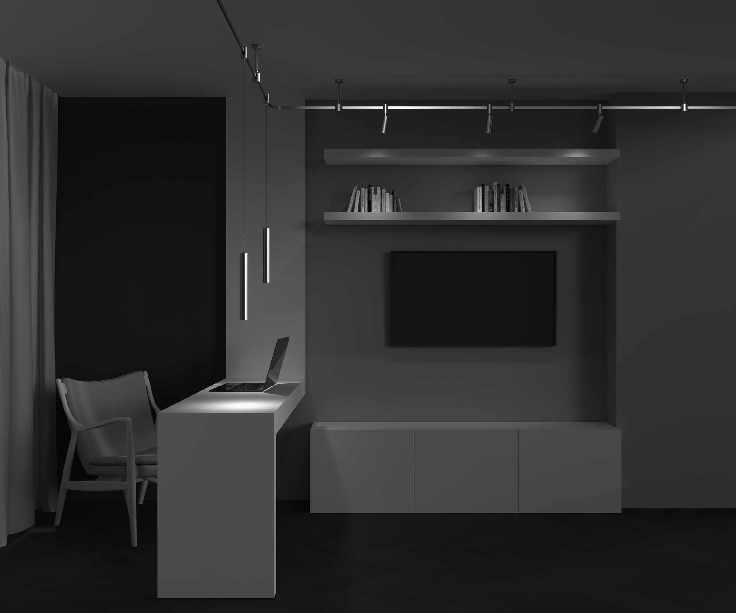 Дополнительная картинка Трековый светильник Technical TR155-1-5W3K-BS Focus Led Flarity