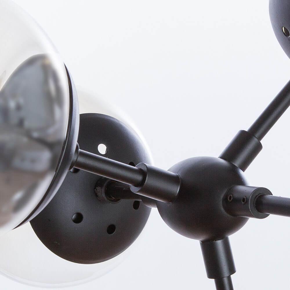 Дополнительная картинка Подвесная люстра Arte Lamp BOLLA A1664SP-12BK