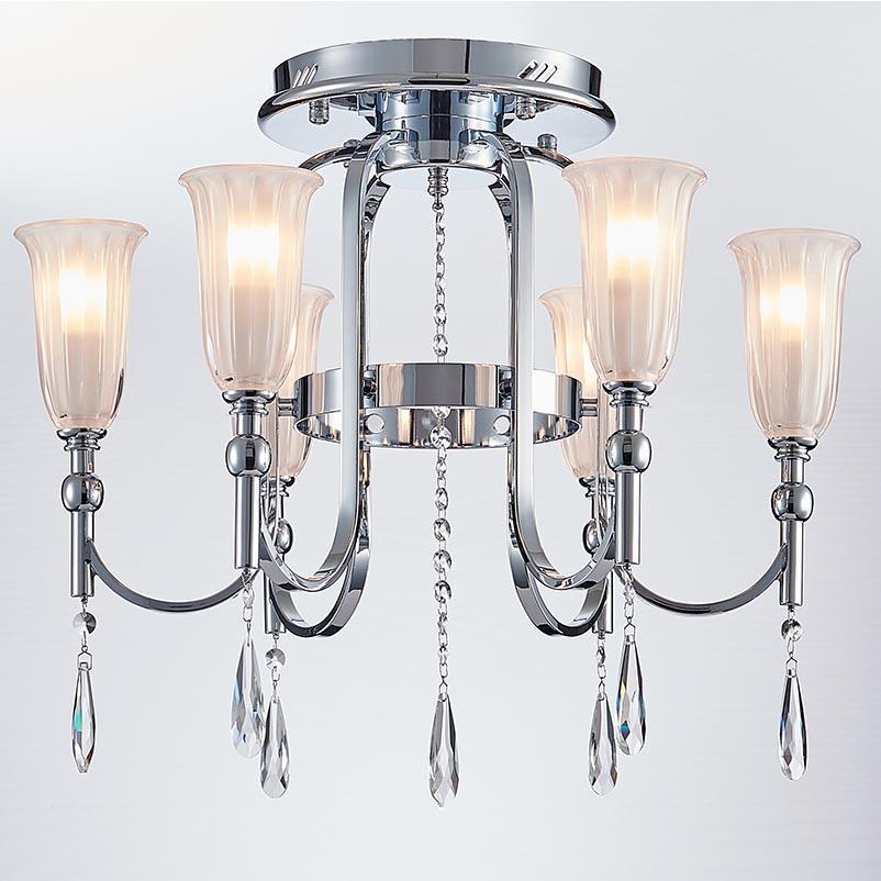 люстры потолочная люстра newport 4806/pl chrome м0063689, доставка по Казахстану 