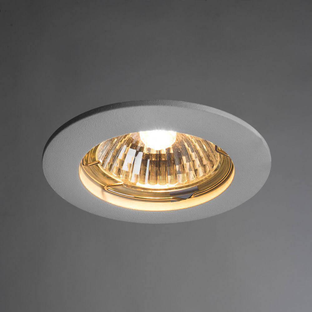 Дополнительная картинка Встраиваемый светильник Arte Lamp Basic A2103PL-1WH
