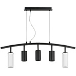 lr735862373 люстра rullo 5х50w gu10 черный - белый  571735 - 214437-3 - 214486-2, доставка по Казахстану 