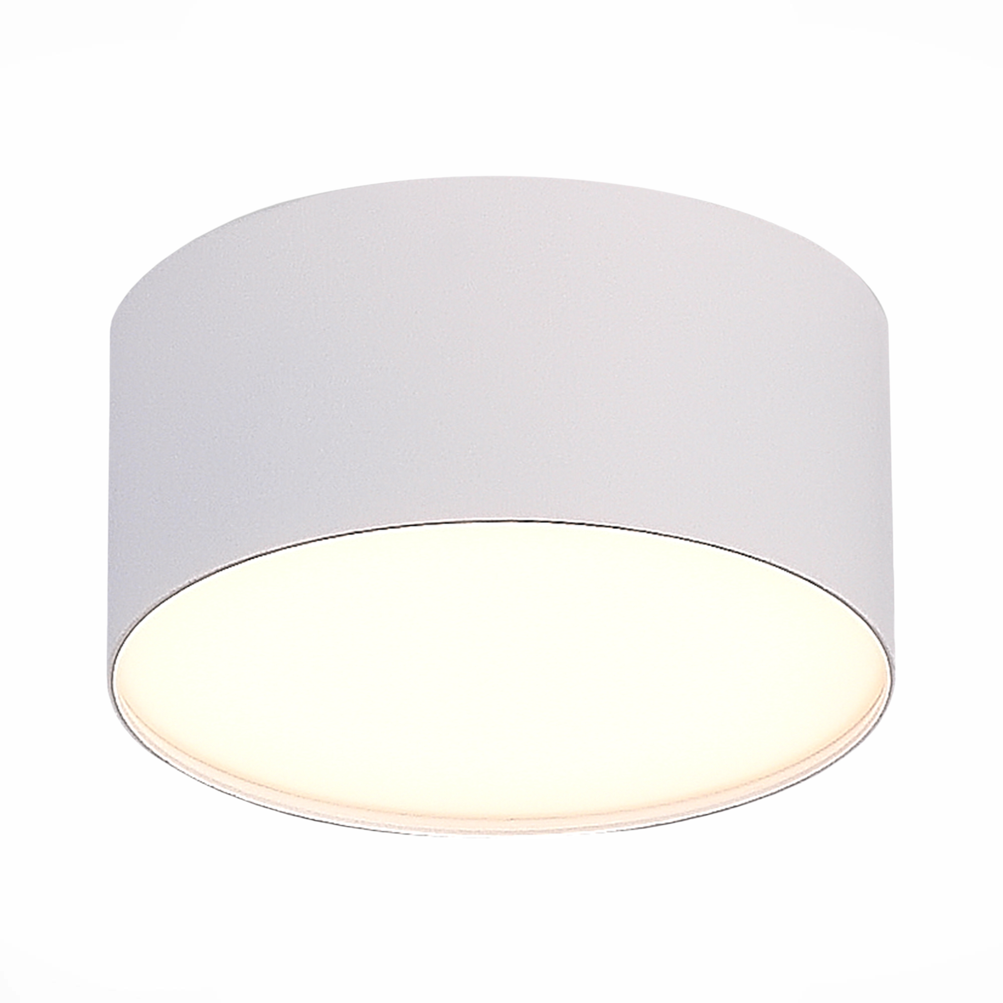 люстры st606.532.12 светильник потолочный белый led 1*12w 3000k 1 080lm ra>85 120° ip20 d120xh55 185-265v, доставка по Казахстану 
