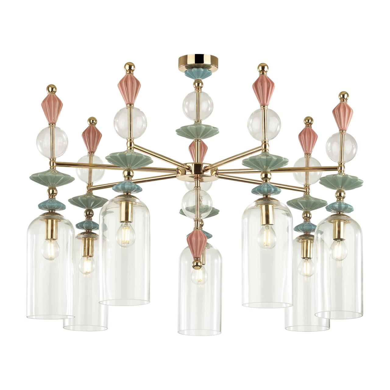 Картинка Подвесная люстра Odeon Light Classic Bizet 4855/7C