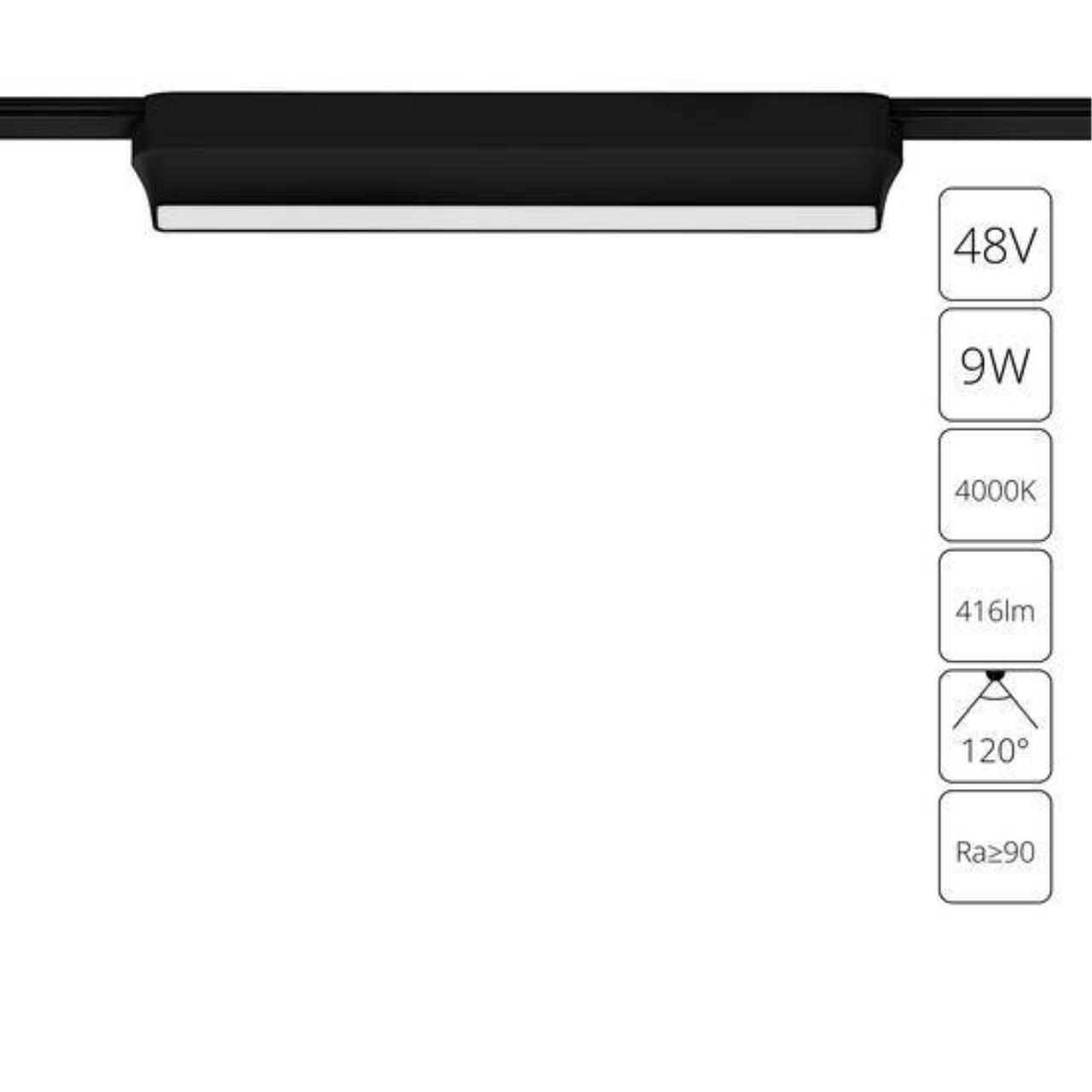 Дополнительная картинка Магнитный трековый светильник Arte Lamp RAPID A6153PL-1BK