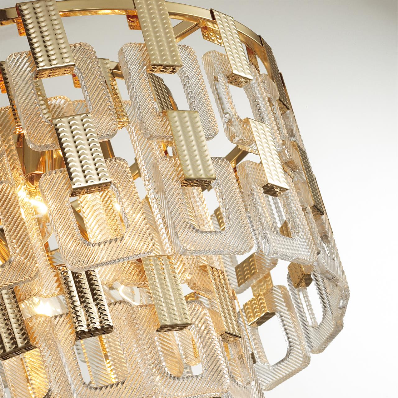 Картинка Подвесная люстра Odeon Light Hall Buckle 4989/9