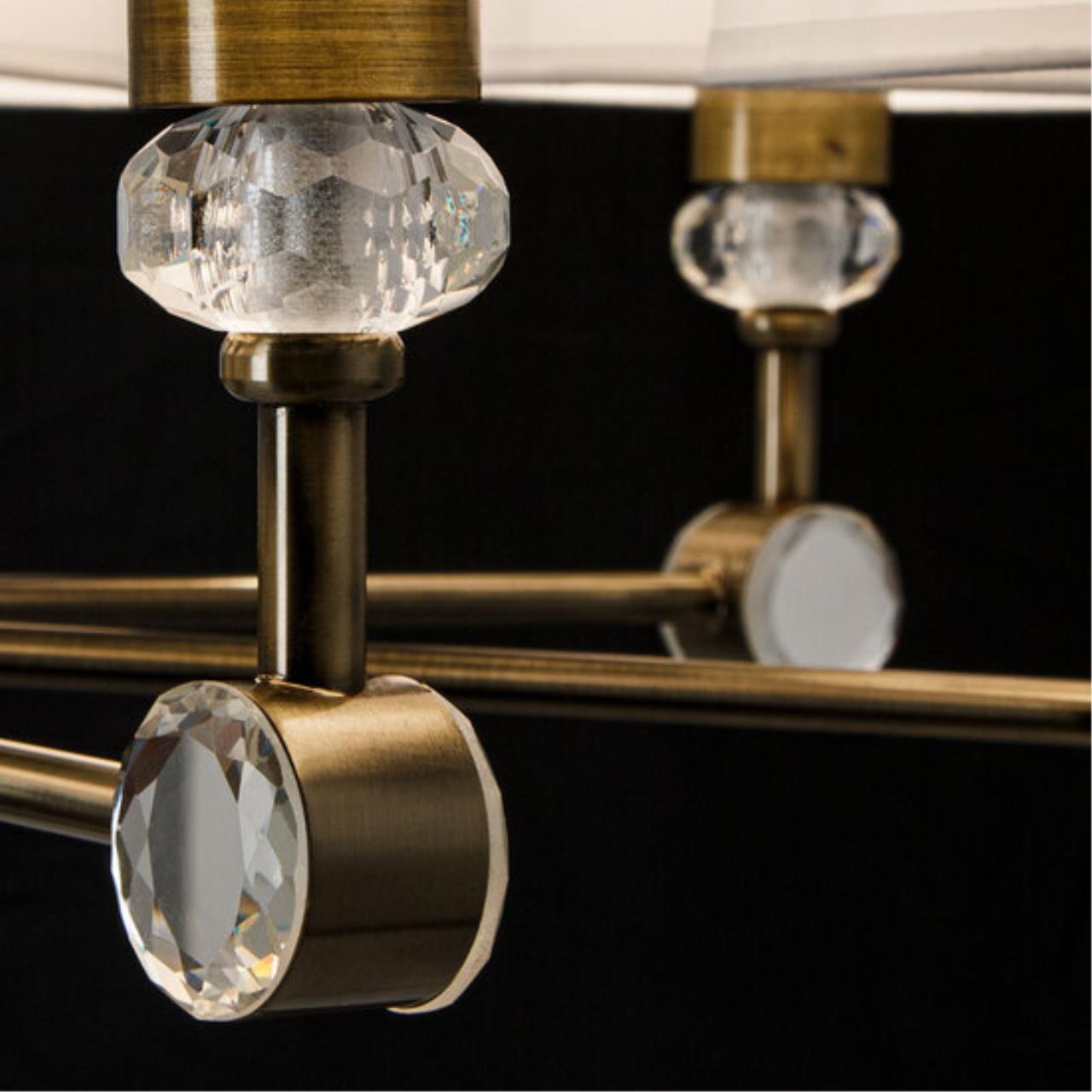 Дополнительная картинка Подвесная люстра Arte Lamp BROCCA A4093LM-8AB