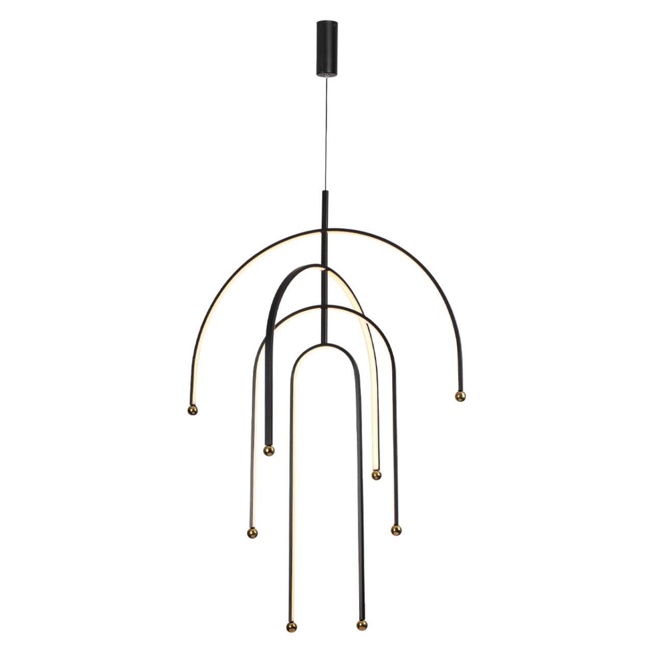 Картинка 6633/95L HIGHTECH ODL24 Подвесной светильник  (регулируемые рожки) MEMFI