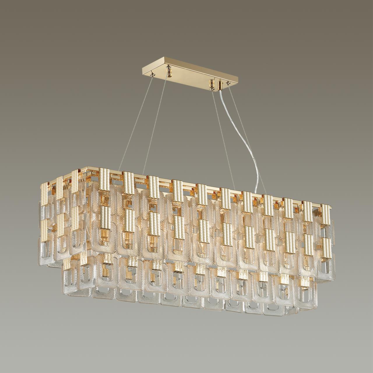 подвесной светильник odeon light hall buckle 4989/10, доставка по Казахстану 