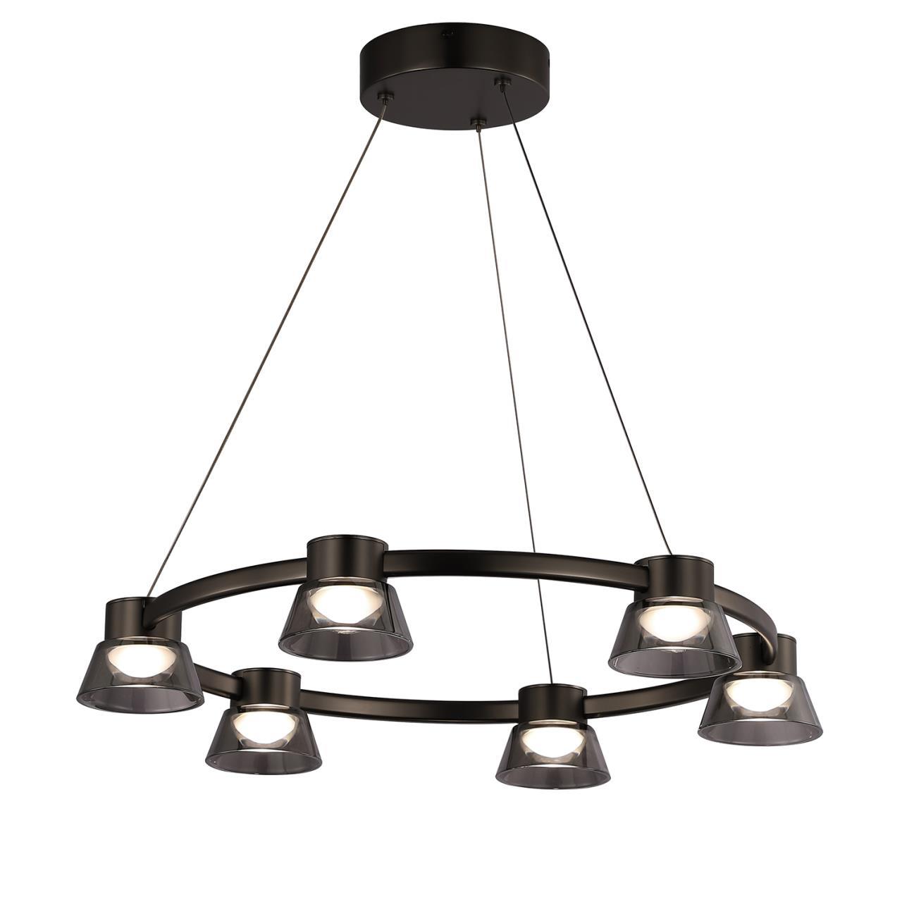 подвесная люстра twix 4247-6p, доставка по Казахстану 