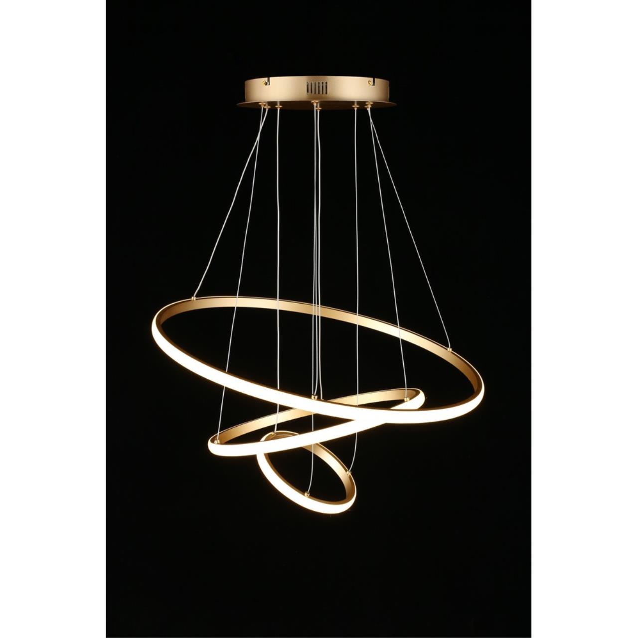 Картинка Подвесная светодиодная люстра Aployt Janina APL.018.13.60