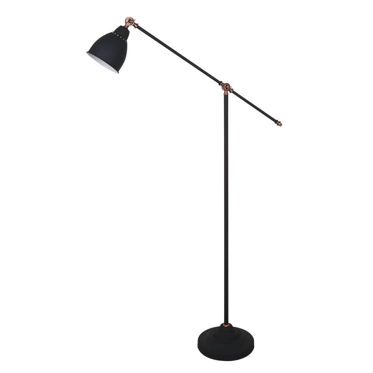 Картинка Торшер Arte Lamp Braccio A2054PN-1BK