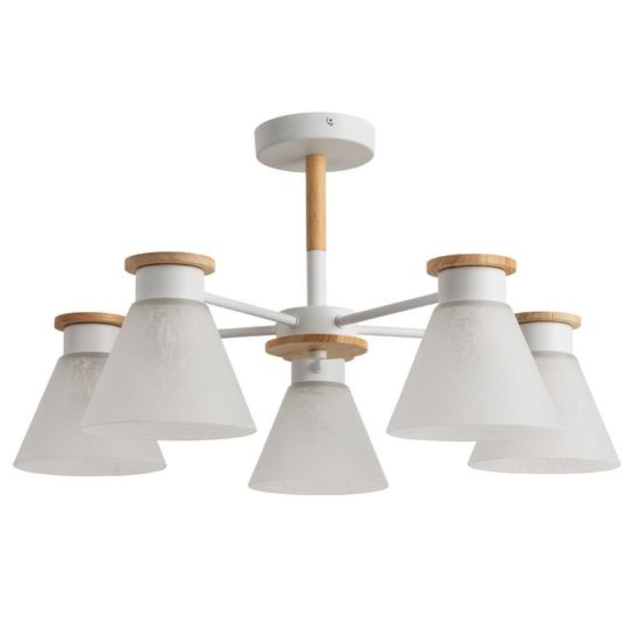 Картинка Потолочная люстра Arte Lamp Tyler A1031PL-5WH
