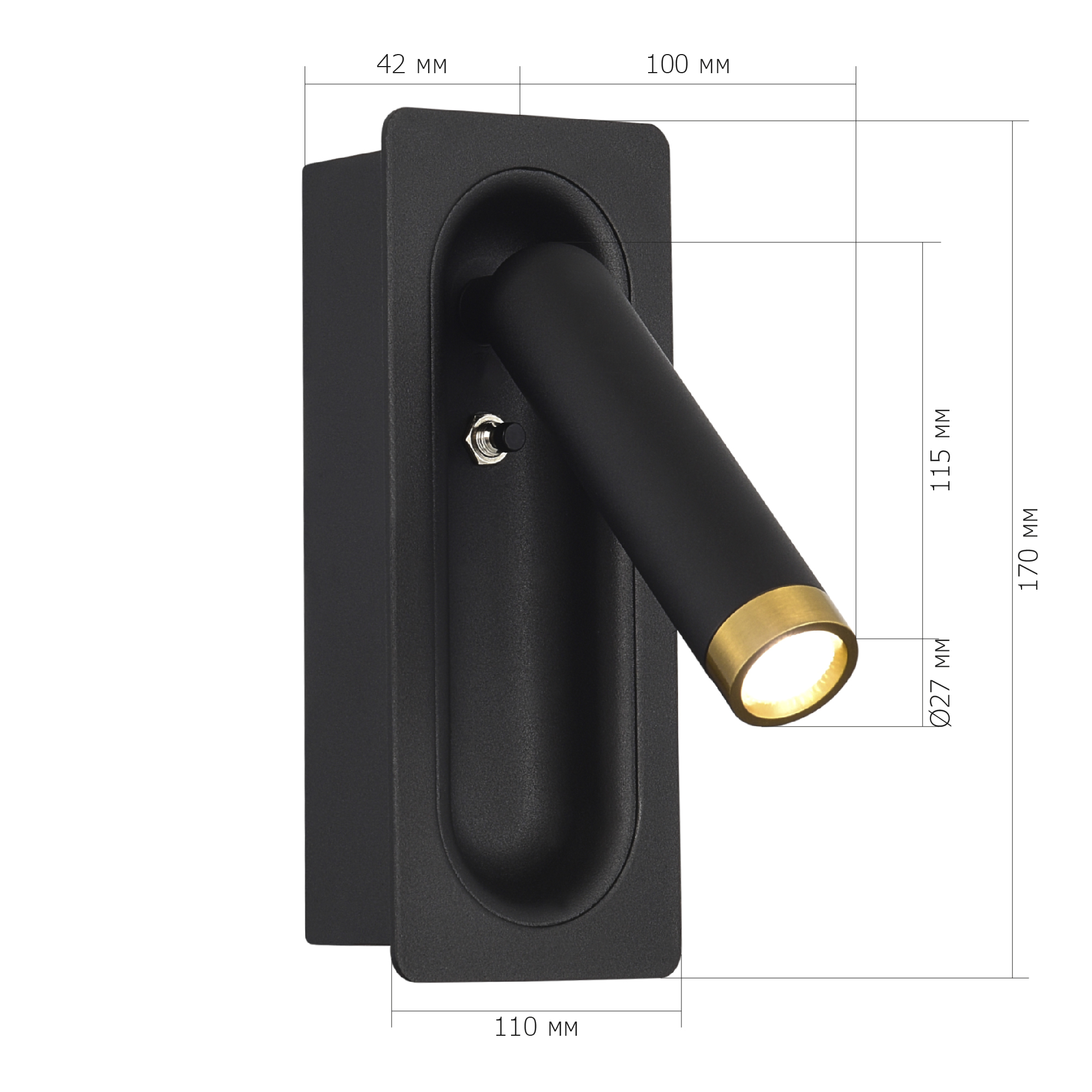 Картинка SL6238.401.01 Светильник настенный ST-Luce PARILLA