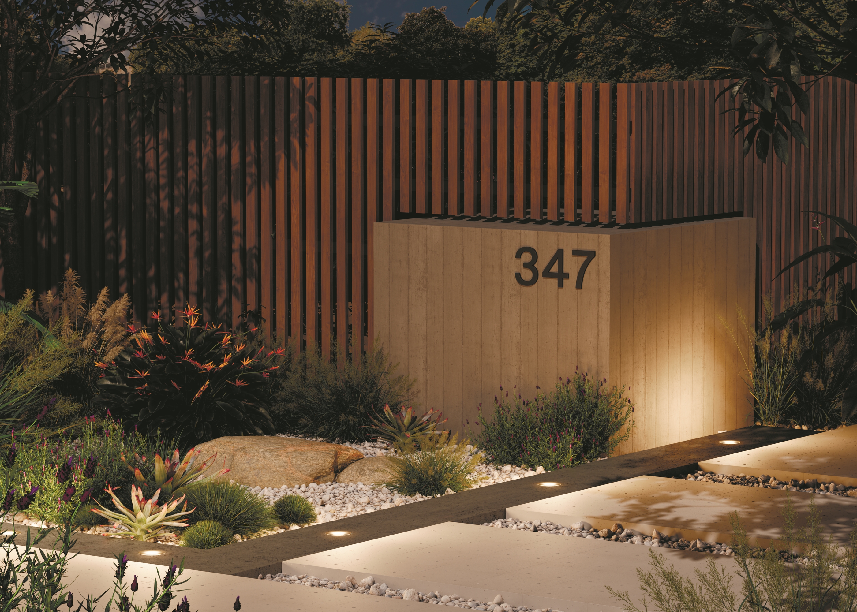 Дополнительная картинка Ландшафтный светильник Outdoor O474FL-L2GF3K