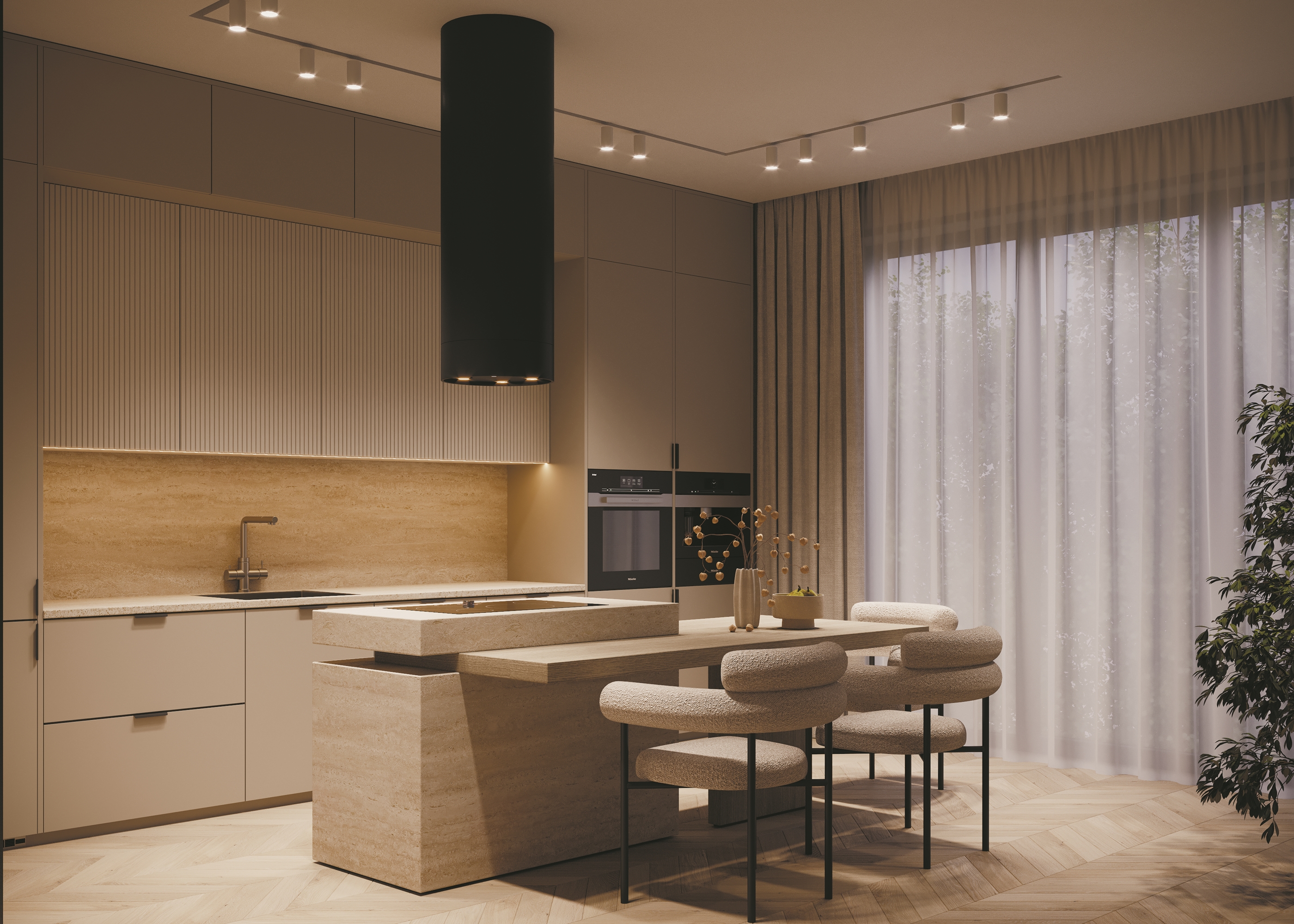 Дополнительная картинка Трековый светильник Technical TR089-1-GU10-BB