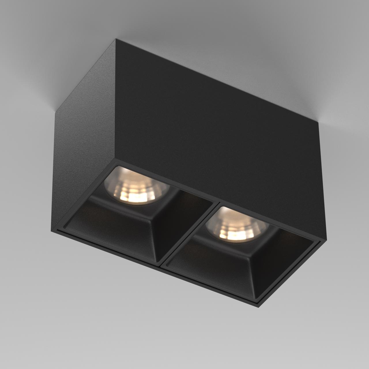 Дополнительная картинка Потолочный светильник Technical C065CL-02-L12W3K-B