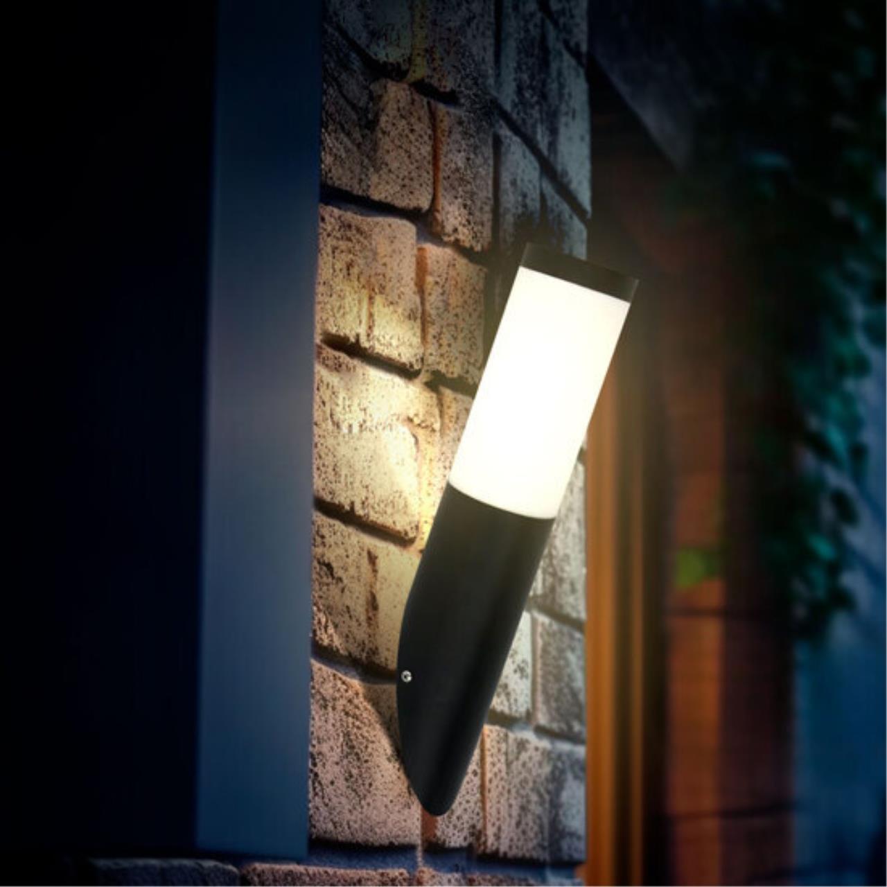 Картинка Уличный настенный светильник Arte Lamp SALIRE A3157AL-1BK