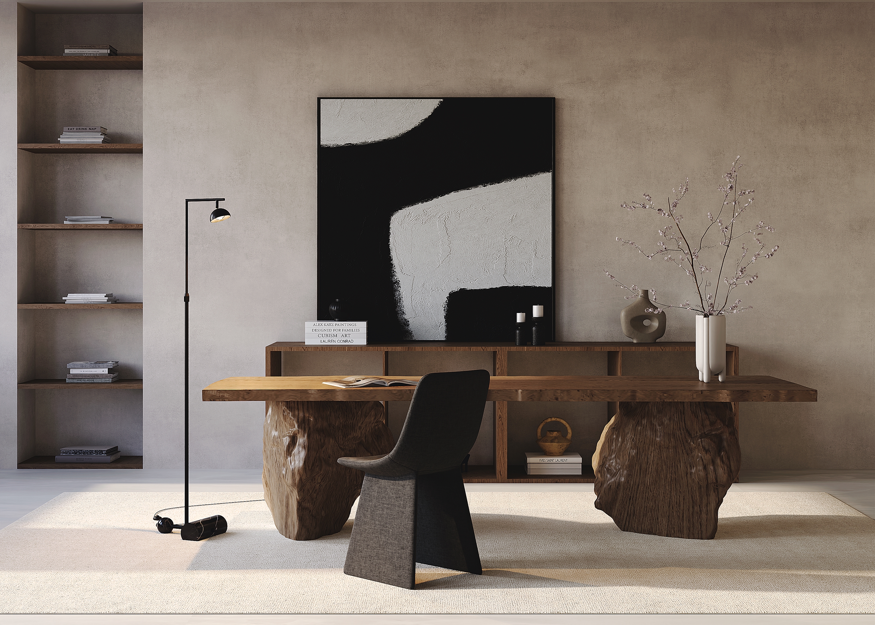 Картинка Напольный светильник (торшер) Pikant MOD372FL-L10B3K