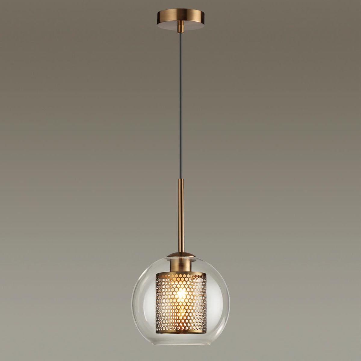 Дополнительная картинка Подвесной светильник Odeon Light Pendant Clocky 4939/1