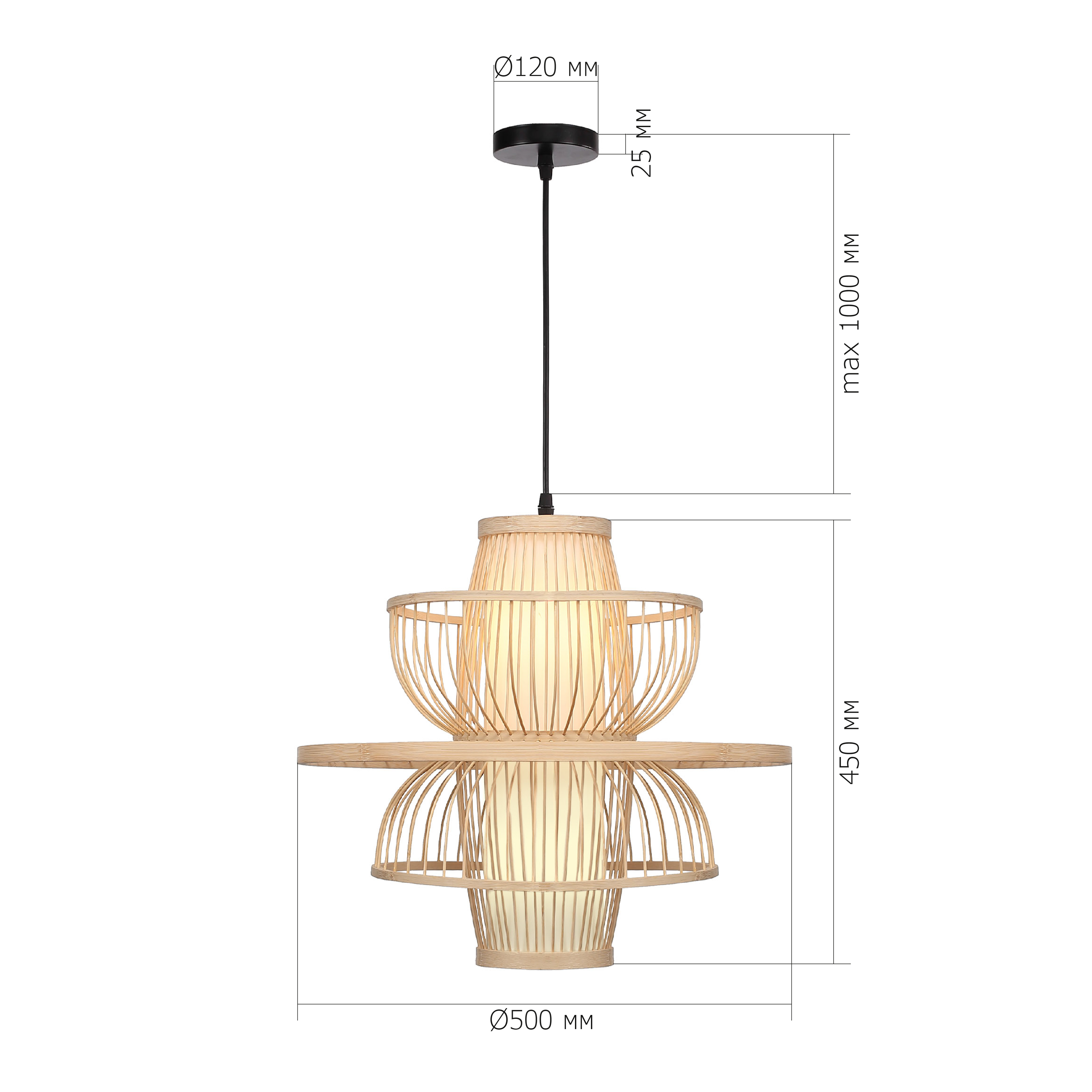 Картинка SL6241.513.01 Светильник подвесной ST-Luce  ALMA