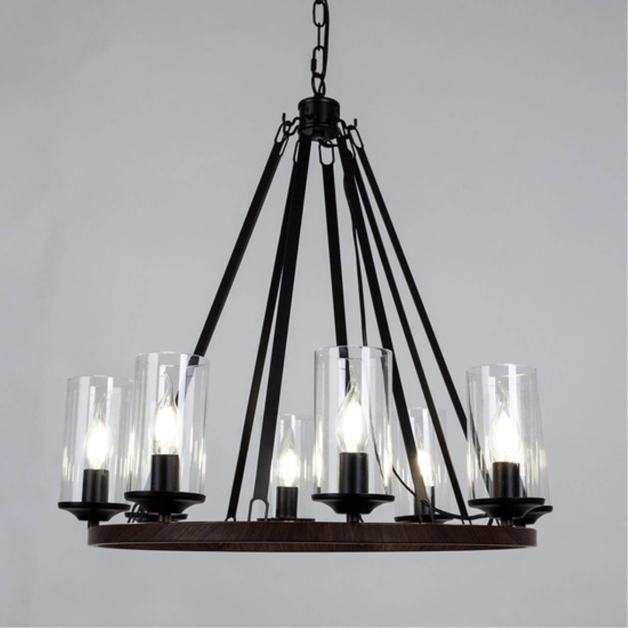 Дополнительная картинка Подвесной светильник Arte Lamp DALIM A7014SP-8BK