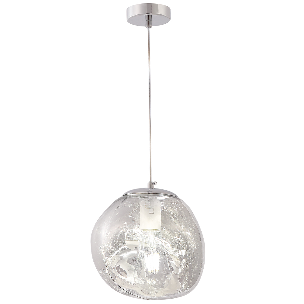 Светильник подвесной Crystal Lux MALAGA SP1 D200 CHROME Crystal Lux 0860/201