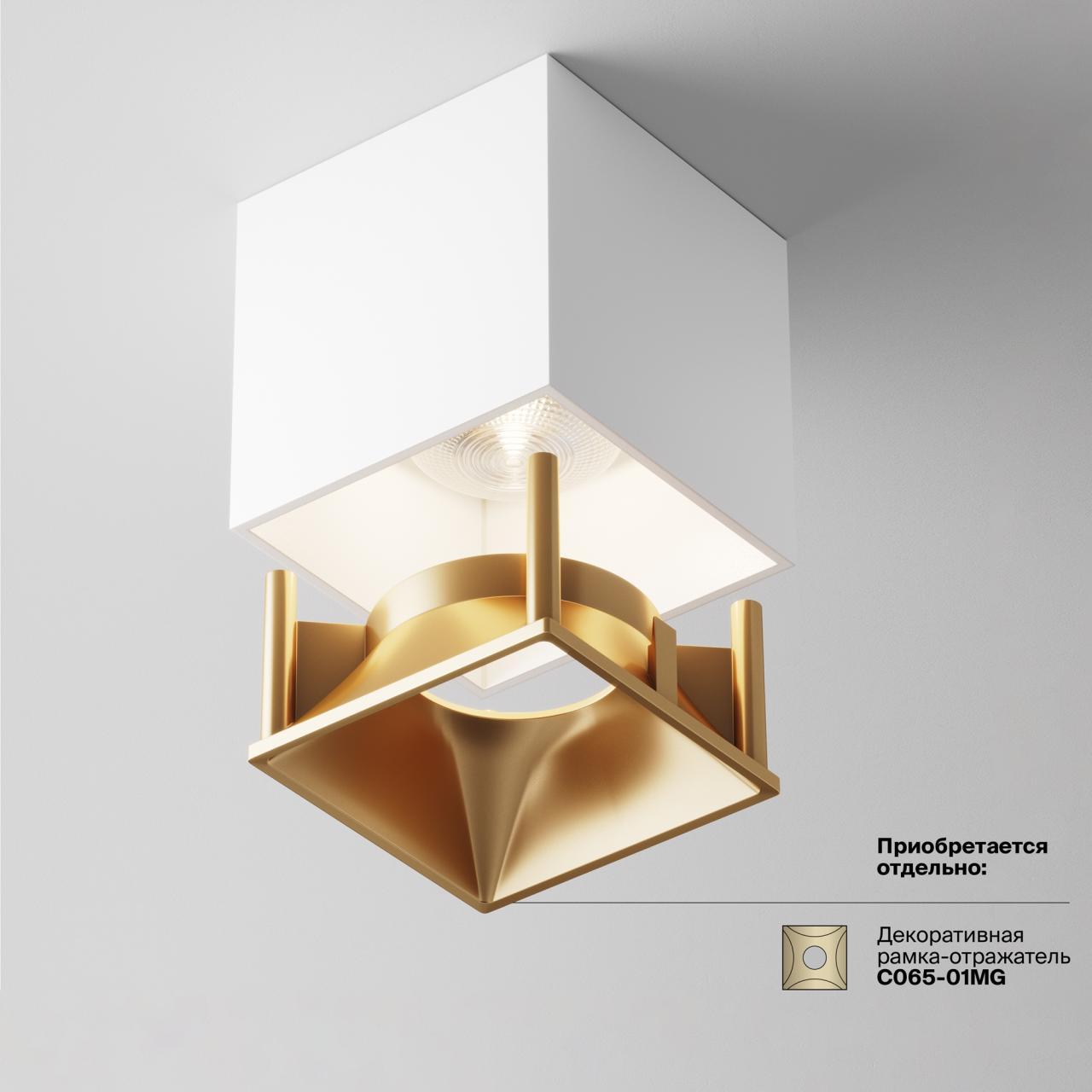 Дополнительная картинка Потолочный светильник Technical C065CL-L12W4K-D
