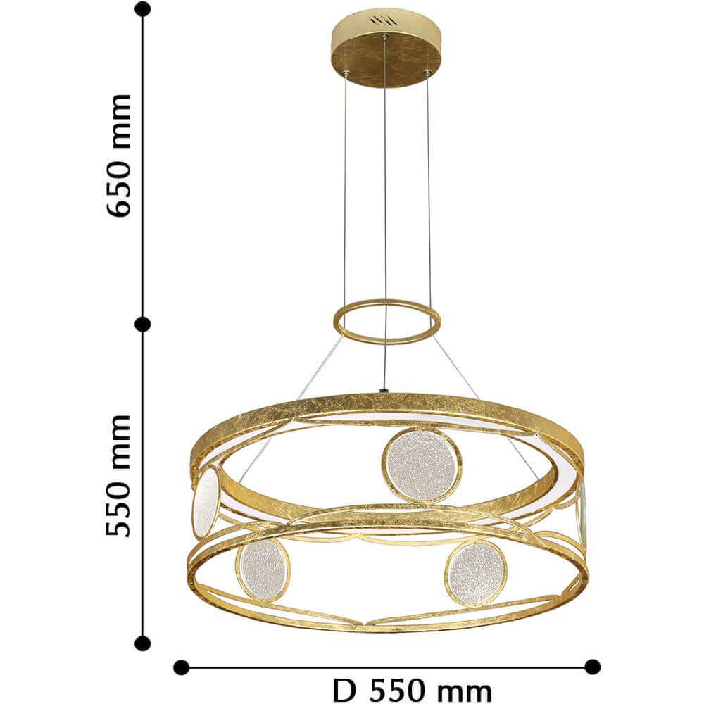Картинка Подвесной светодиодный светильник Favourite Rocco 2354-5P