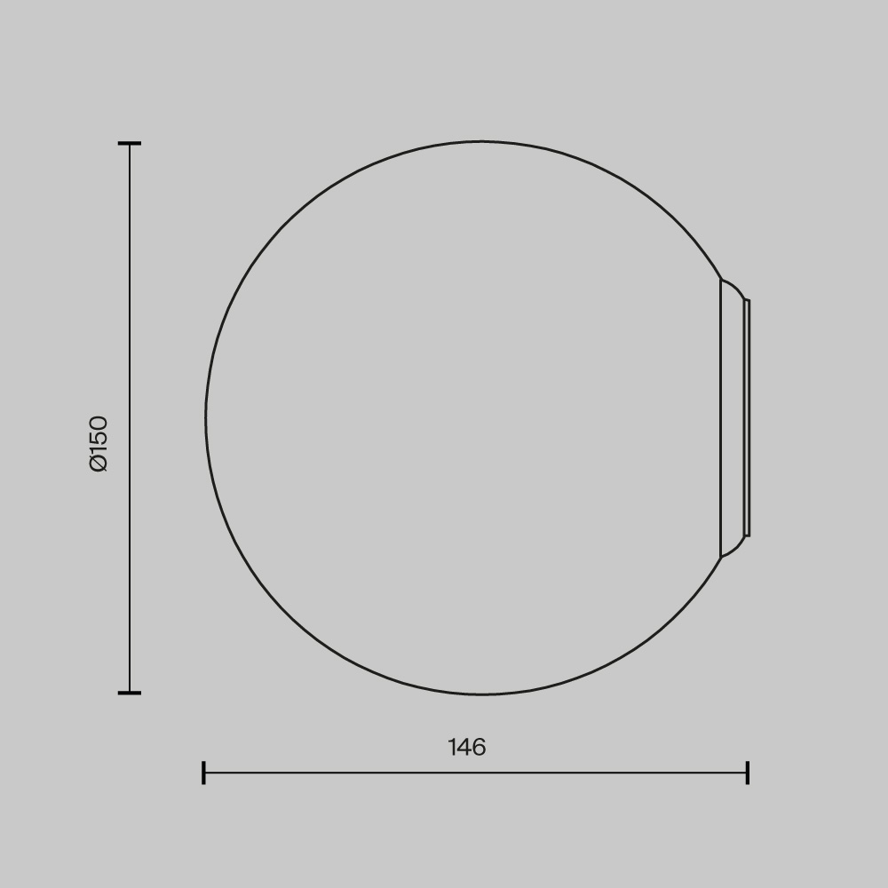 Картинка Настенный светильник (бра) Maytoni MOD321WL-01W2