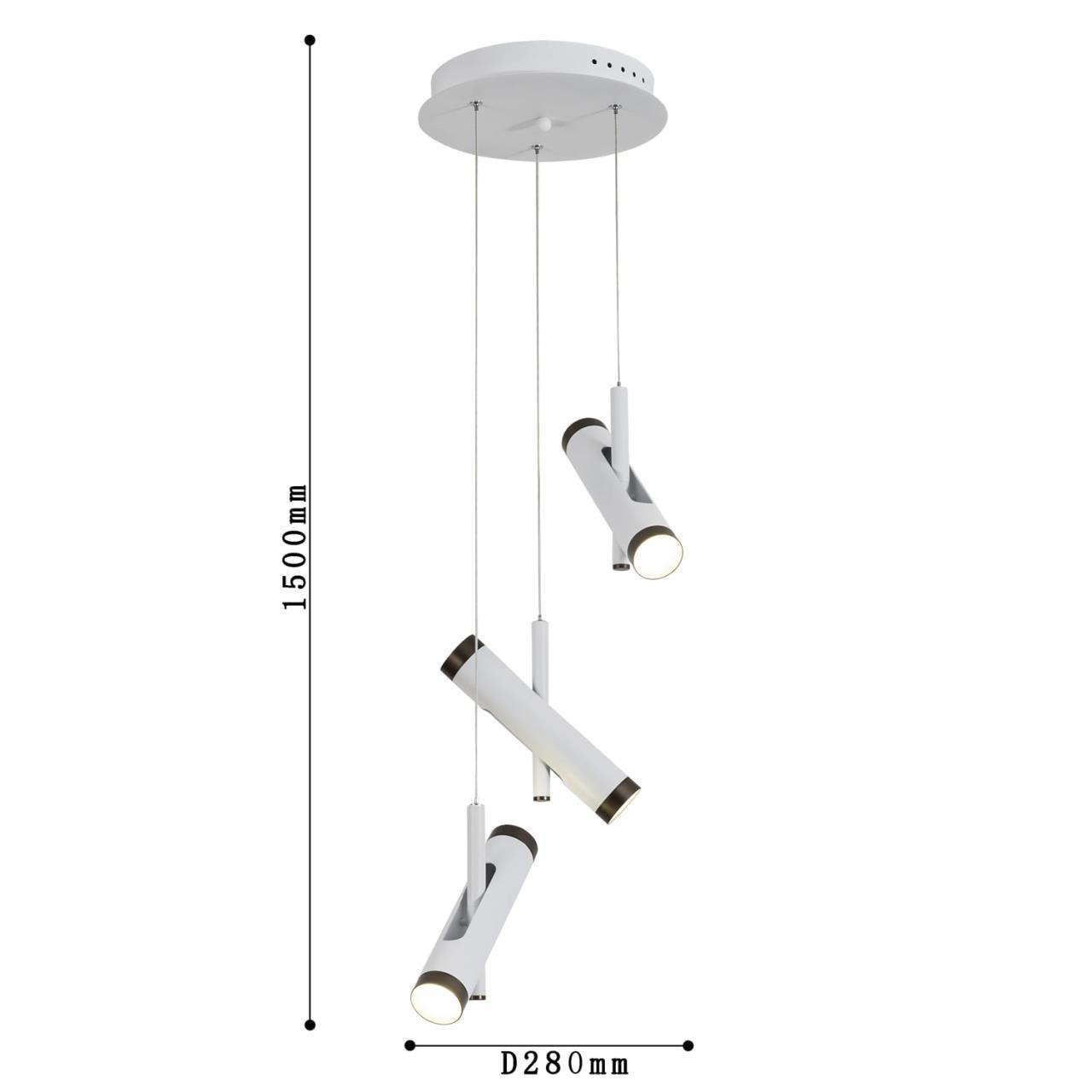 Картинка Подвесная светодиодная люстра Favourite Duplex 2325-6P