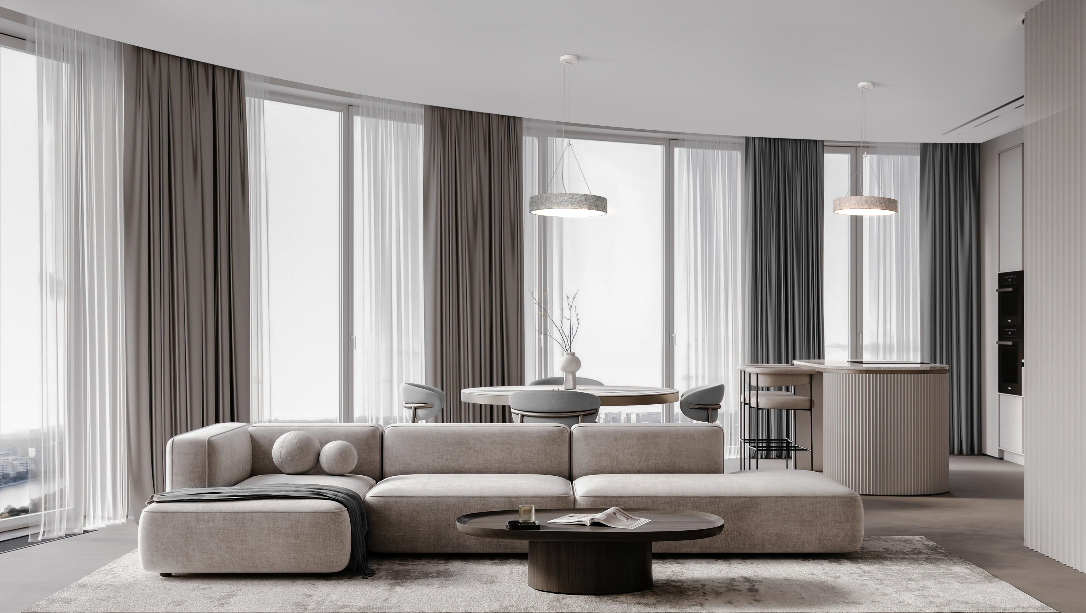 Картинка Подвесной светильник Freya FR5555PL-L30BGG