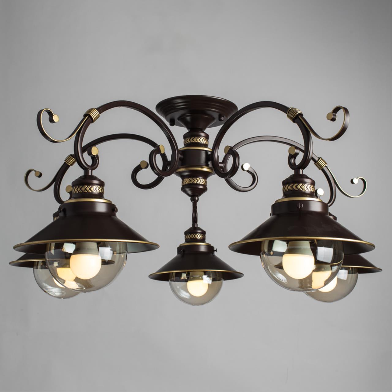 Картинка Потолочный светильник Arte Lamp 7 A4577PL-5CK