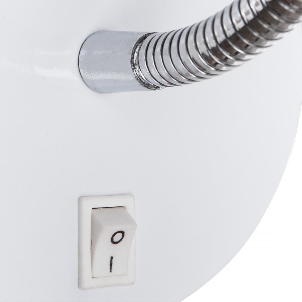 Дополнительная картинка Спот Arte Lamp Dorm A1408AP-1WH