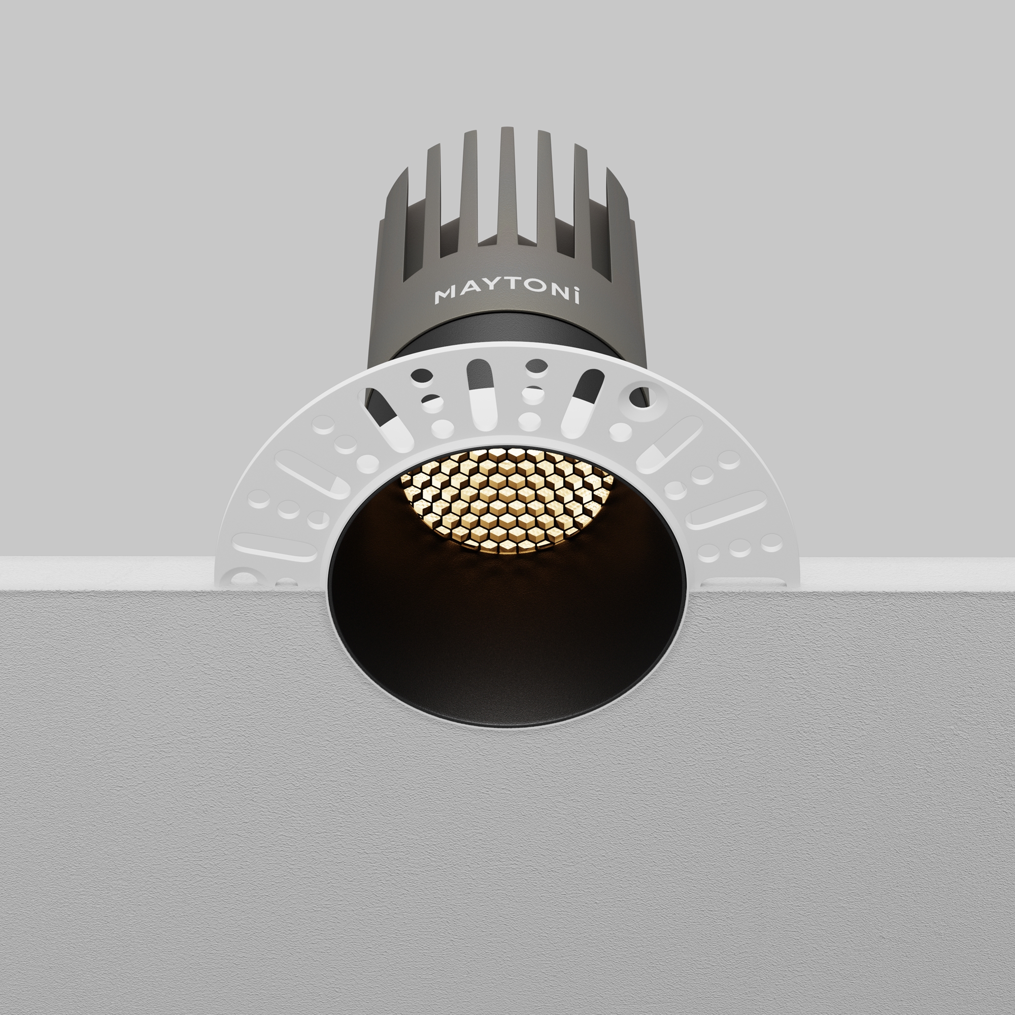 Картинка Встраиваемый светильник Technical DL122-15W-3K-TRS-B Dip