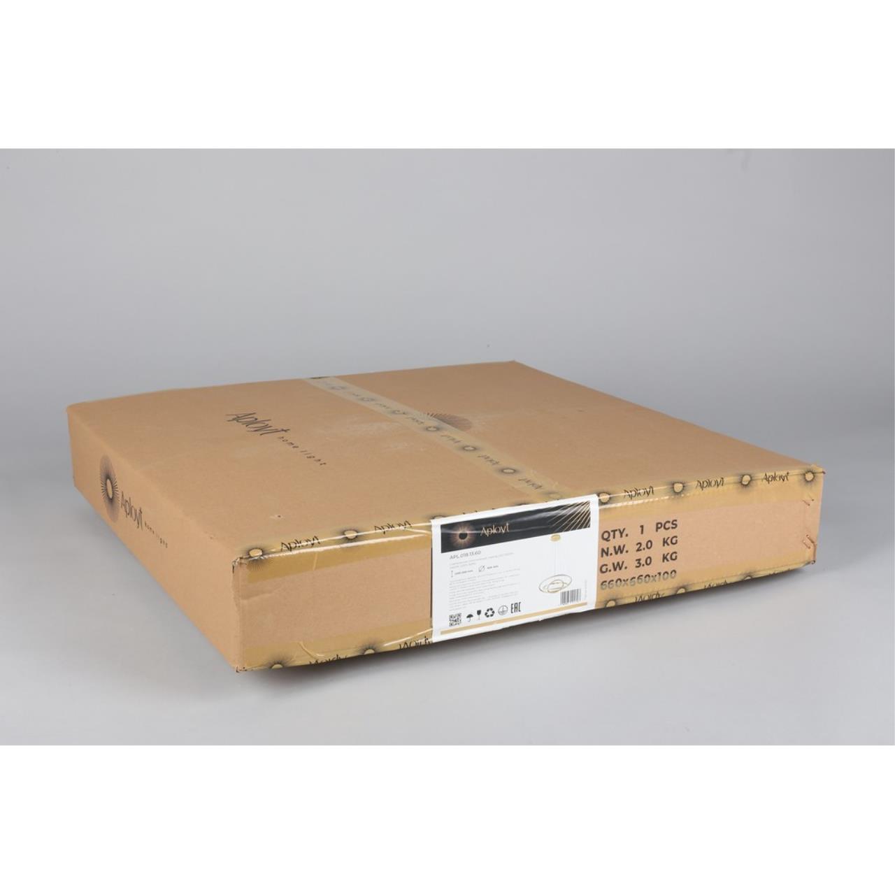 Картинка Подвесная светодиодная люстра Aployt Janina APL.018.13.60