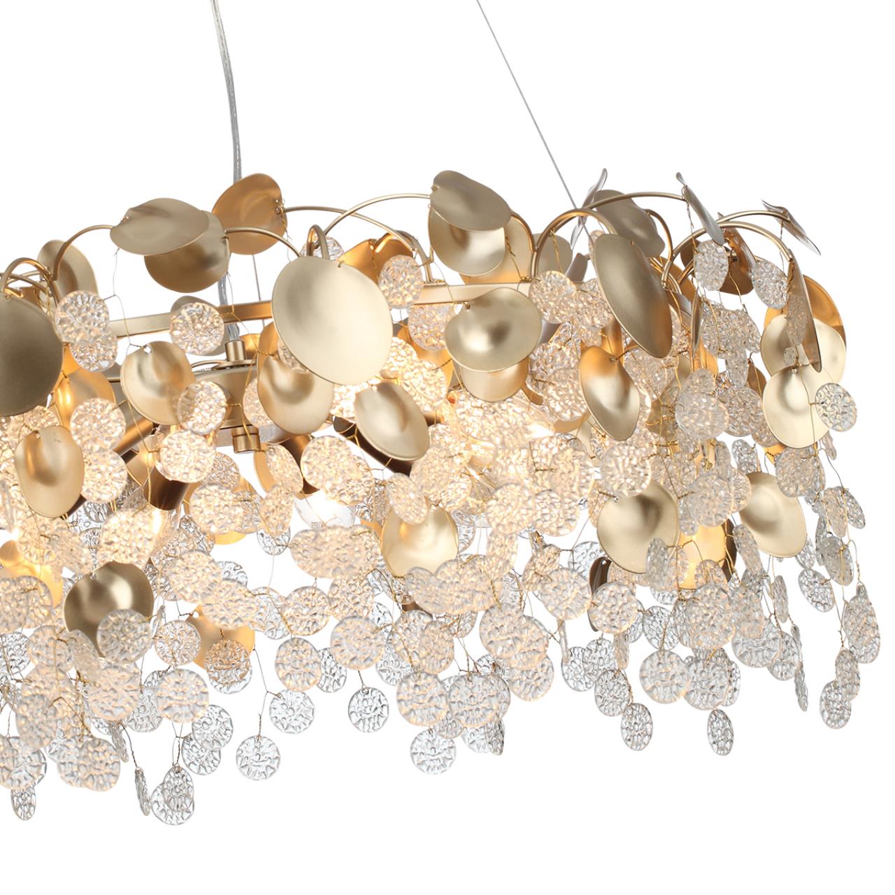 Картинка 5104/10 CLASSIC Odeon Light Люстра COINS