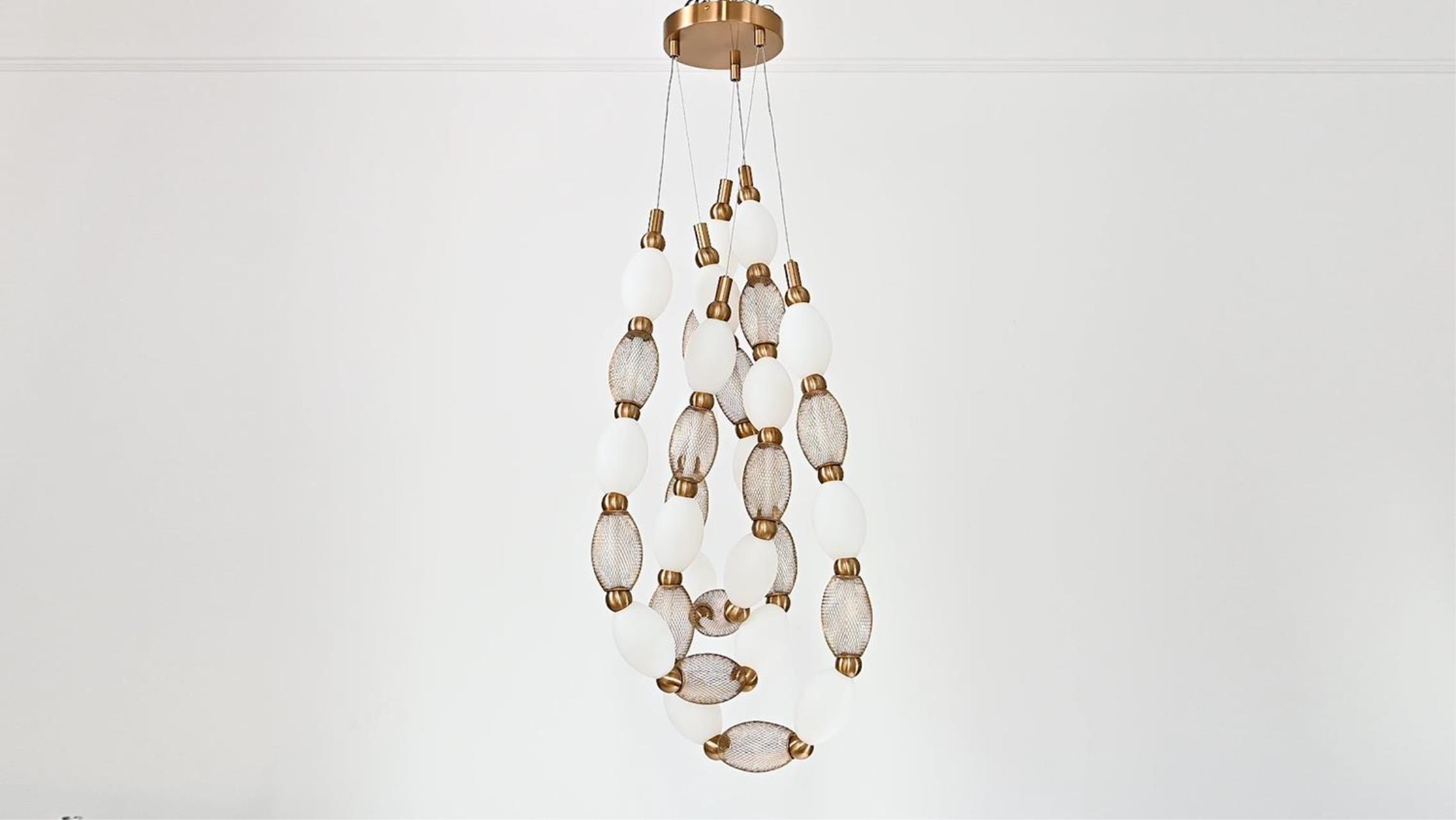 Дополнительная картинка Подвесной светильник Perler 4559-3PC