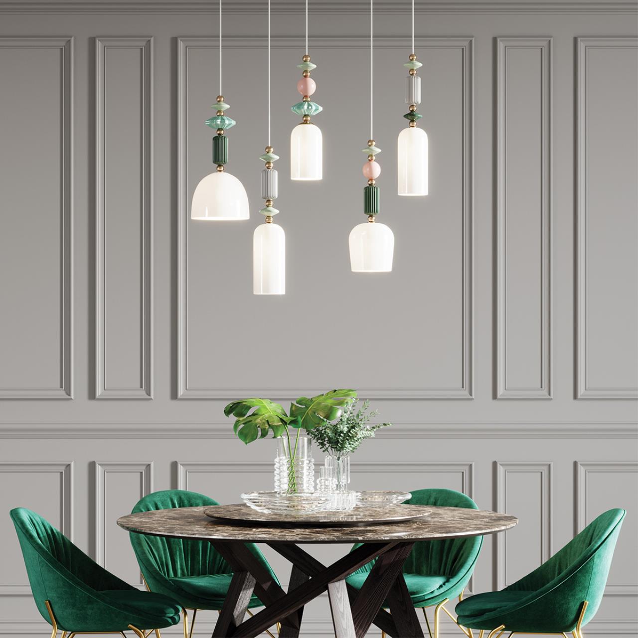 Картинка Подвесной светильник Odeon Light Classic Candy 4861/1C