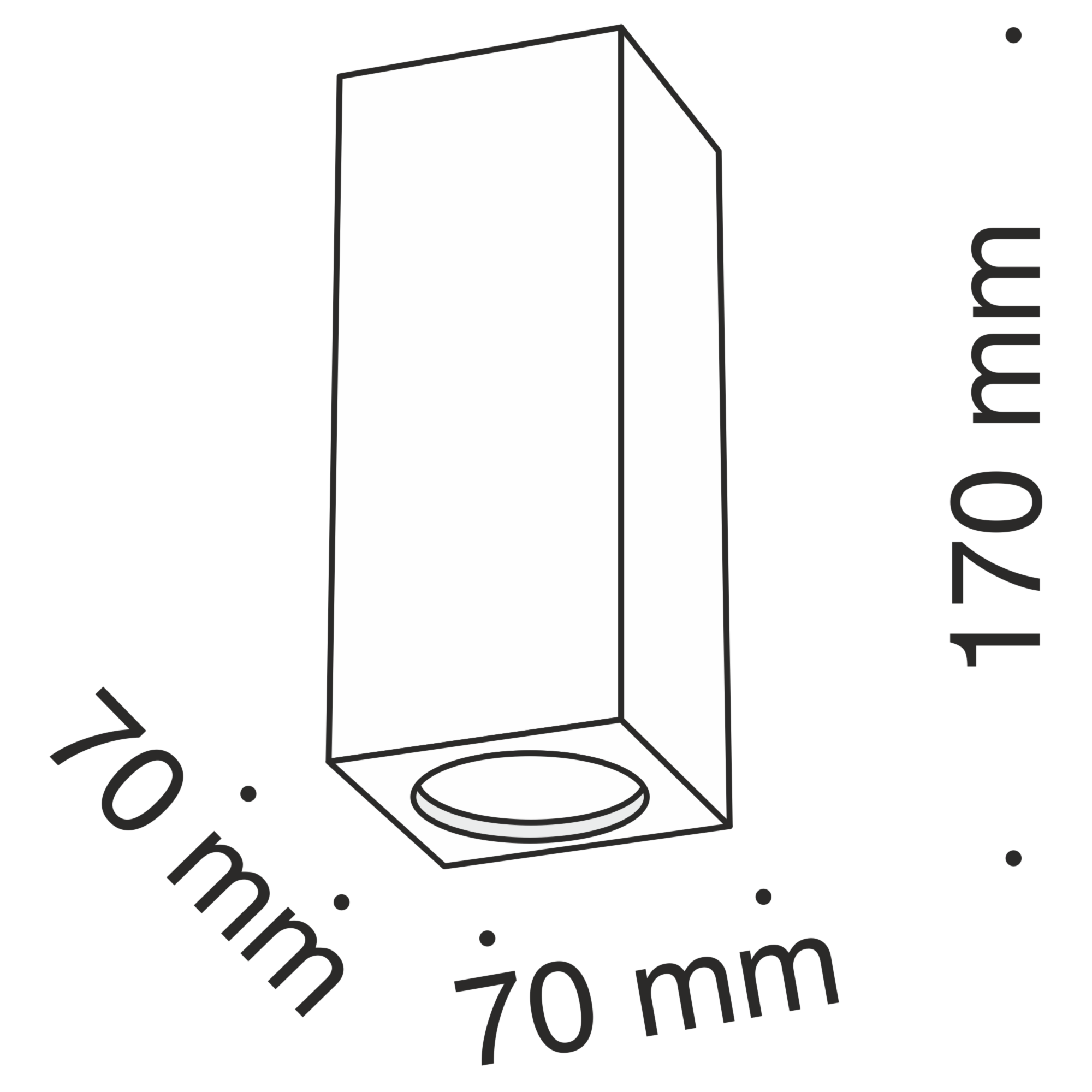 Дополнительная картинка Потолочный светильник Maytoni Conik Gyps C006CW-01W