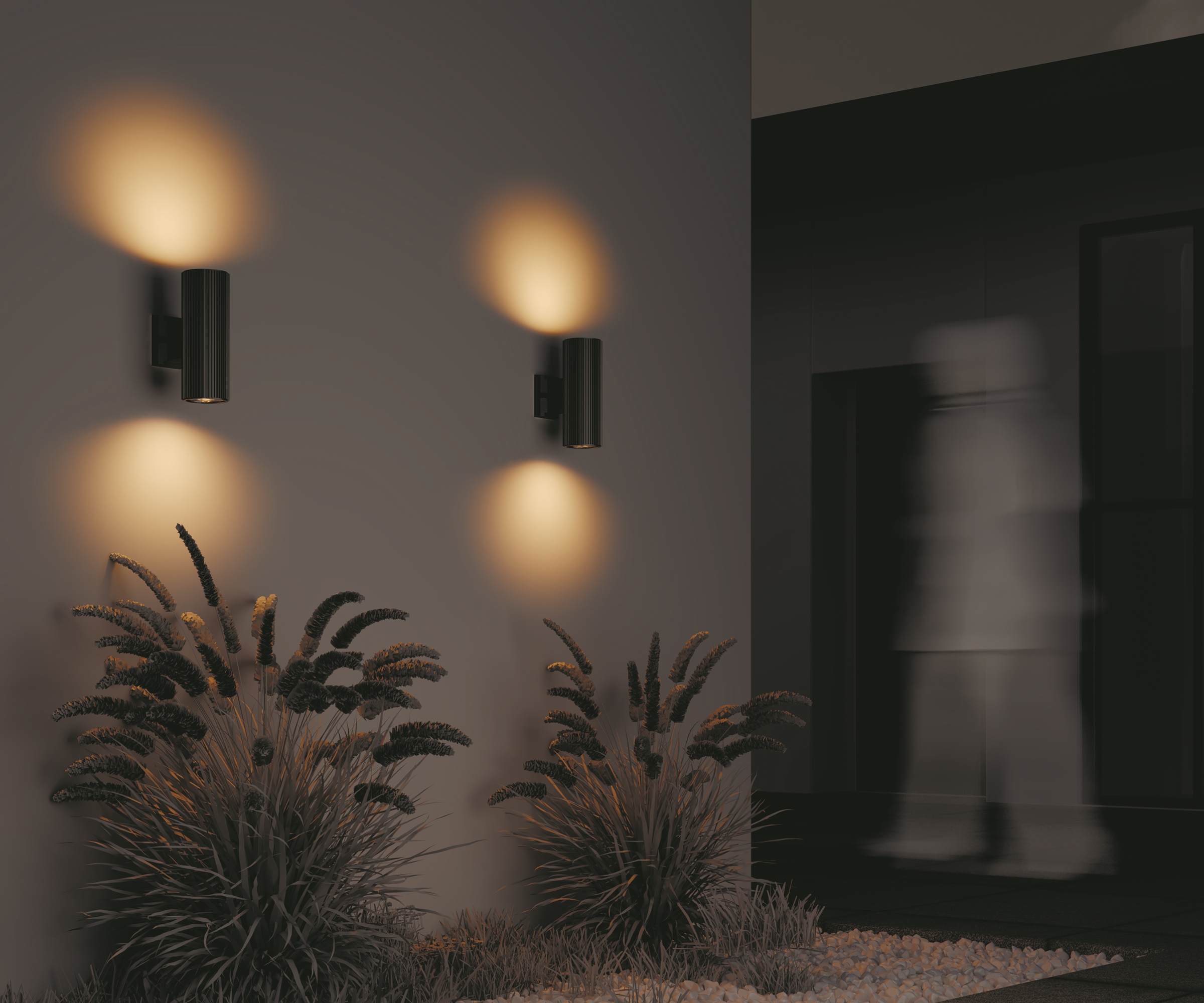 Дополнительная картинка Настенный светильник (бра) Outdoor O419WL-02B