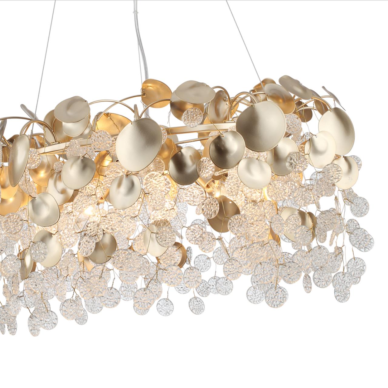 Картинка 5104/8 CLASSIC Odeon Light Люстра COINS